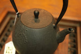 Nanbu Ironware Iron Kettle “Blue Lace Flower” 1.1L By Studio Nanohana, Nami Sasaki