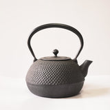 Nambu Ironware, Iron Kettle, HEISEI-ROUND ARARE, black,1.0L