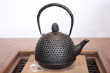 Nambu Ironware, Iron Kettle, HARINEZUMI (Hedgehog) 0.7L, Murasaki by Craftman Ryo Murakami