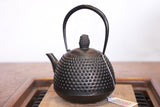 Nambu Ironware, Iron Kettle, HARINEZUMI (Hedgehog) 0.7L, Murasaki by Craftman Ryo Murakami