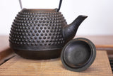 Nambu Ironware, Iron Kettle, HARINEZUMI (Hedgehog) 0.7L, Murasaki by Craftman Ryo Murakami