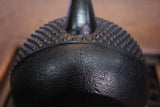 Nambu Ironware, Iron Kettle, HARINEZUMI (Hedgehog) 1.6L, Murasaki by Craftman Ryo Murakami