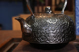 Nambu Ironware, Iron Sand Kettle, HIRANAMBU SAKURA, 2.0L, Seiryudo by Traditional Craftsman, Kosei Oikawa