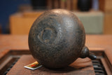 日本南部鐵器 鐵瓶 圓形小菊   1.1L 松鹿堂 傳統工藝士 菊池真吾製作