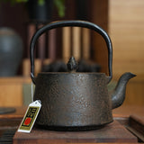 日本南部铁器 铁瓶 凸线形 双龙 1.5L 松鹿堂传统工艺士 菊池真吾制作