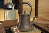 日本南部铁器 铁瓶 富士型 松树 0.7L 松鹿堂 传统工艺士 菊池真吾制作