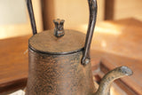 日本南部铁器 铁瓶 富士型 松树 0.7L 松鹿堂 传统工艺士 菊池真吾制作