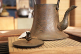 日本南部铁器 铁瓶 富士型 松树 0.7L 松鹿堂 传统工艺士 菊池真吾制作