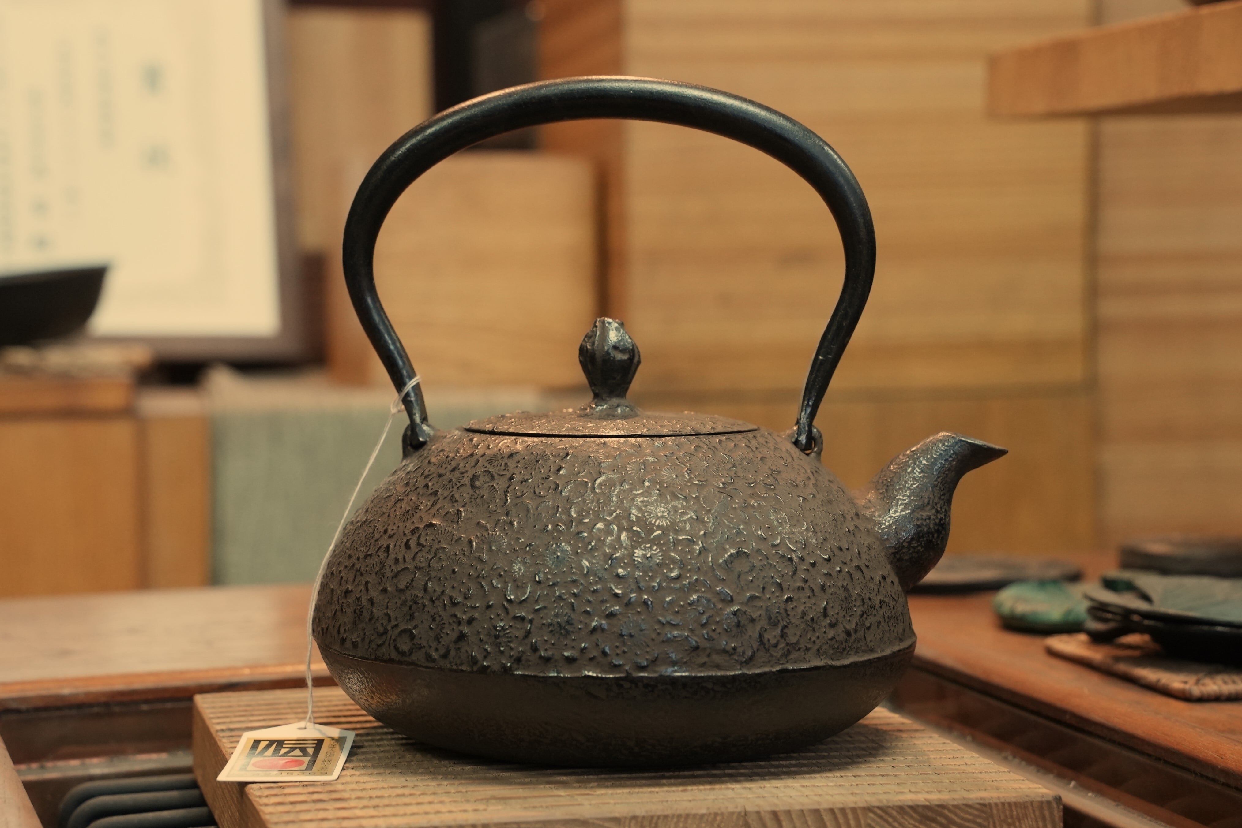 Cast Iron Teapot Tetsubin Tea Kettle Nambu Tekki