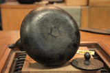 日本南部鐵器 鐵瓶 寶珠形 櫻 1.4L 松鹿堂 傳統工藝士 菊池真吾製作