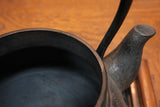 Nambu Ironware, Iron Kettle, HIRAKOSHIKI XL, MOKUREN (Magnolia) 2.8L, Shokado by Traditional Craftsman Shingo Kikuchi