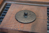 Nambu Ironware, Iron Kettle, NATSUMEGATA HADA (Patternless Jujube-inspired Style ), 1.5L, Shokado  by Traditional Craftsman Shingo Kikuchi