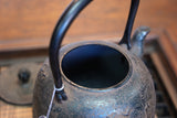 Nambu Ironware, Iron Kettle, NATSUMEGATA (Jujube Style) JUNPU-MANPAN(Smooth Sailing)  1.4L, Shokado  by Traditional Craftsman Shingo Kikuchi