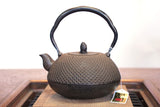 日本南部鐵器 鐵瓶 新寶珠 霰 1.4L 松鹿堂 傳統工藝士 菊池真吾製作