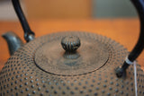 Nambu Ironware, Iron Kettle, SHIN-HOUJYU‐DAI ARARE, 2.0L, Shokado  by Traditional Craftsman Shingo Kikuchi