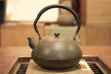 Nambu Ironware, Iron Kettle, SHIN-HOUJYU NOGIKU(Wild chrysanthemum), 1.4L, Shokado by Traditional Craftsman Shingo Kikuchi