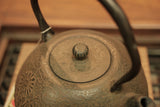 Nambu Ironware, Iron Kettle, SHIN-HOUJYU NOGIKU(Wild chrysanthemum), 1.4L, Shokado by Traditional Craftsman Shingo Kikuchi