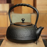 Nambu Ironware, Iron Kettle, DRAGONFLY, black,  1.2L