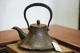 Nambu Ironware, Iron Kettle, FUJI STYLE , 0.5L, Shokado by Traditional Craftsman Shingo Kikuchi