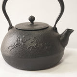 Cast Iron Kettle - Testubin, HEISEI MARU UMA HADA, black, 1.0L, Authentic Japanese Nambu Ironware