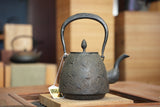 Nambu Ironware, Iron Kettle, NAMBU STYLE SYOUMATSUBA (Pine Needle), 1.3L, Shokado  by Traditional Craftsman Shingo Kikuchi