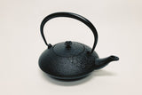 2-in-1 Cast iron kettle and teapot type, YIN AND YANG, black, 0.75L, Authentic Japanese Nambu Ironware Tetsubin