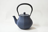 Nambu Ironware, Iron kettle, MIYABI, blue, 1.0L