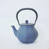 Nambu Ironware, Iron kettle, MIYABI, blue, 1.0L