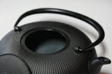 2-in-1 Cast iron kettle and teapot type, TATEME, black, 0.8L, Authentic Japanese Nambu Ironware Tetsubin