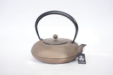 Nambu Ironware, 2-in-1 Iron kettle and teapot type, TATEME, hisago color (aging paint), 0.8L
