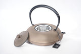 Nambu Ironware, 2-in-1 Iron kettle and teapot type, TATEME, hisago color (aging paint), 0.8L