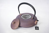 Nambu Ironware, 2-in-1 Iron kettle and teapot type, TATEME, gold & purple, 0.8L