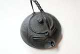 2-in-1 Cast iron kettle and teapot type, DRAGONFLY, black, 0.5L, Authentic Japanese Nambu Ironware Tetsubin
