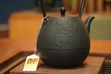 Nanbu Ironware Iron Kettle “Blue Lace Flower” 1.1L By Studio Nanohana, Nami Sasaki
