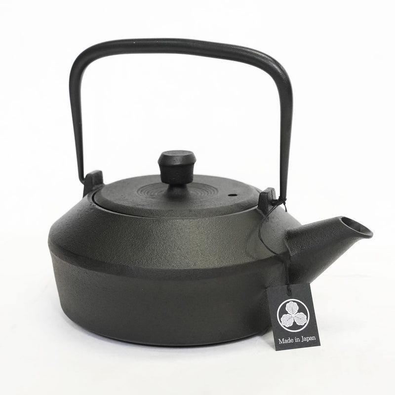 Nambu Ironware, Tetsubin Iron Kettle, MATSUKAZE, Black, 1.0L