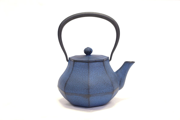 日本南部铁器, 铁水壶兼茶壶(2-way)型, MIYABI, blue, 0.4L