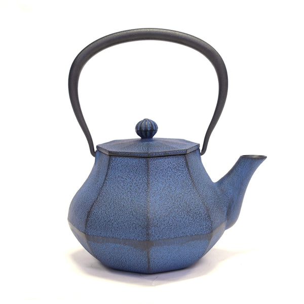 大人気新品  日本南部铁器二合一铁瓶兼用茶壶型雅蓝色0.4L – OITOMI 鉄瓶