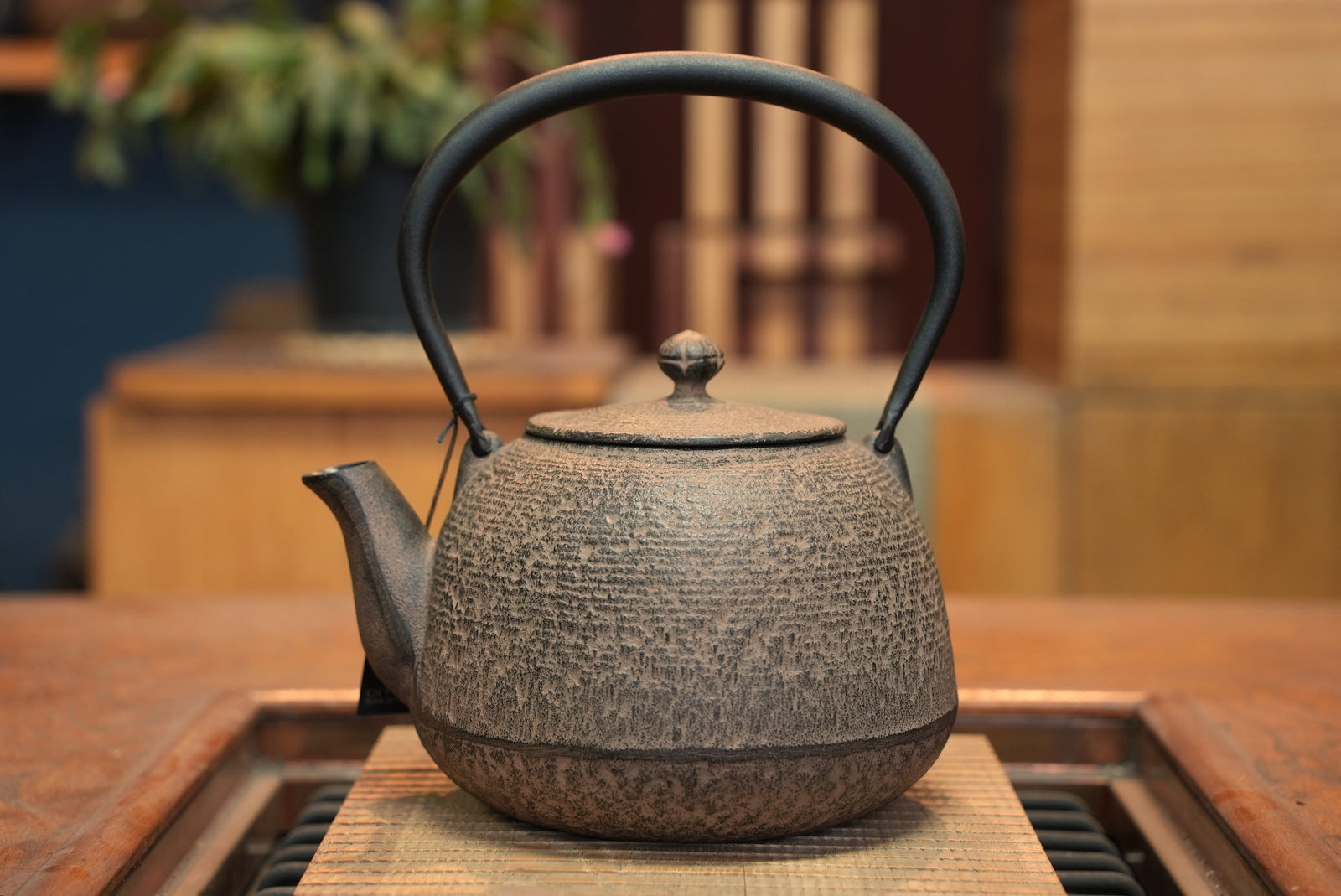 Cast Iron Kettle - Tetsubin, HOUJYU-UMA, 1.5L, Authentic Japanese