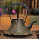 Nambu Ironware, Iron Kettle, FUJI STYLE , Matsuba(2026) 0.5L, Shokado  by Traditional Craftsman Shingo Kikuchi