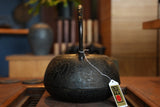 Nambu Ironware, Iron Kettle, SHIN-HOUJYU TSUBAKI(Camellia), 2.0L, Shokado  by Traditional Craftsman Shingo Kikuchi