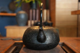 Nambu Ironware, Iron Kettle, SHIN-HOUJYU TSUBAKI(Camellia), 2.0L, Shokado  by Traditional Craftsman Shingo Kikuchi