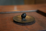 Nambu Ironware, Iron Kettle, SHIN-HOUJYU TSUBAKI(Camellia), 2.0L, Shokado  by Traditional Craftsman Shingo Kikuchi