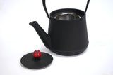 Nambu Ironware, 2-in-1 Iron kettle and teapot type, WOODGRAIN, AKANE, 0.6L