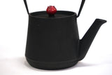 Nambu Ironware, 2-in-1 Iron kettle and teapot type, WOODGRAIN, AKANE, 0.6L