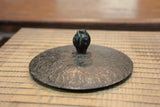 Nambu Ironware, Iron Kettle, HOUJYU-GATA SAKURA, 2.0L, Shokado  by Traditional Craftsman Shingo Kikuchi