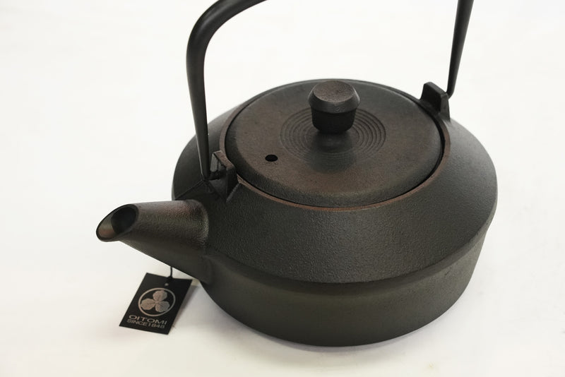 Nambu Ironware, Tetsubin Iron Kettle, MATSUKAZE, Black, 1.0L