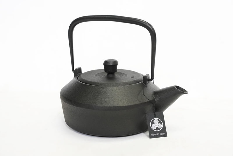 Nambu Ironware, Tetsubin Iron Kettle, MATSUKAZE, Black, 1.0L