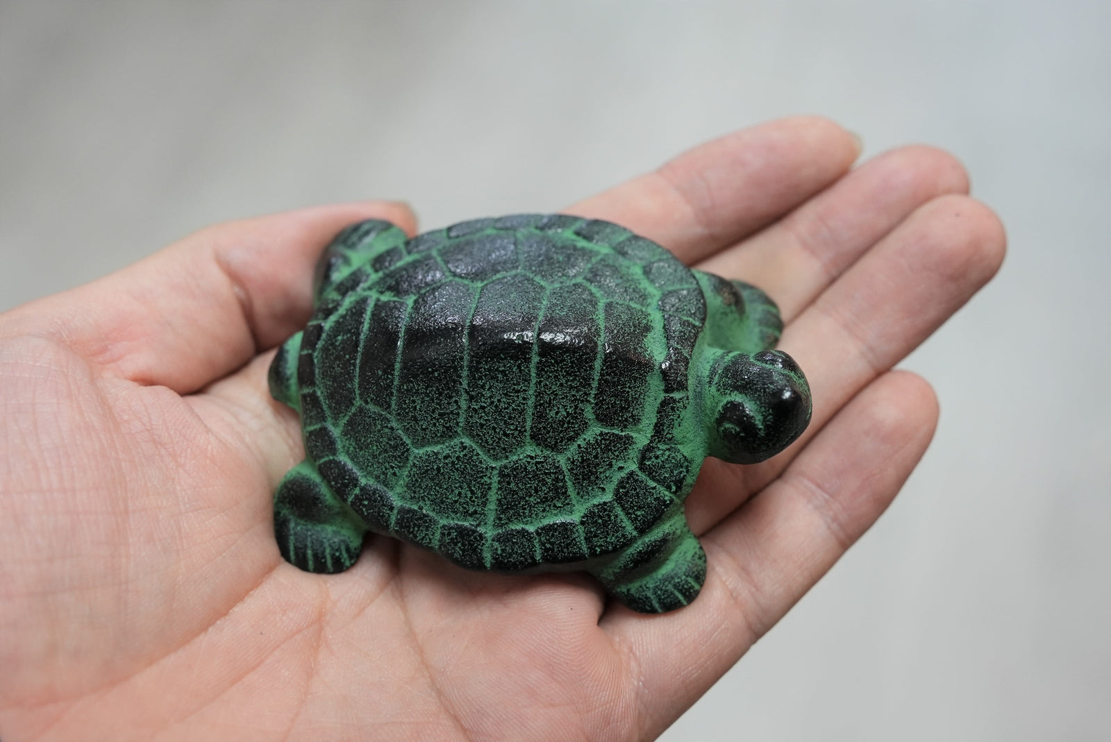 Authentic Japanese Nambu Ironware - Tekki, Paperweight Kame(Turtle