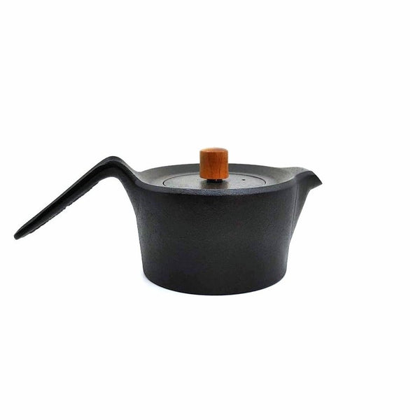 日本南部鐵器 二合一鐵瓶兼用茶壺型 燕形鐵壺 0.6L