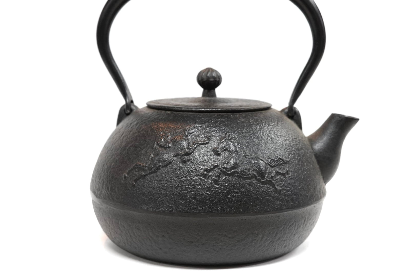 日本南部铁器铁瓶平成圆马肌黑色1.0L – OITOMI